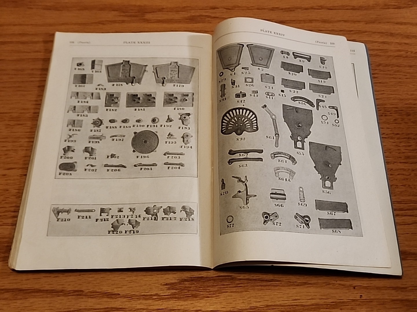 1918 Peoria Drill Seeder Co Farm Price List Repair Catalog Illustrated