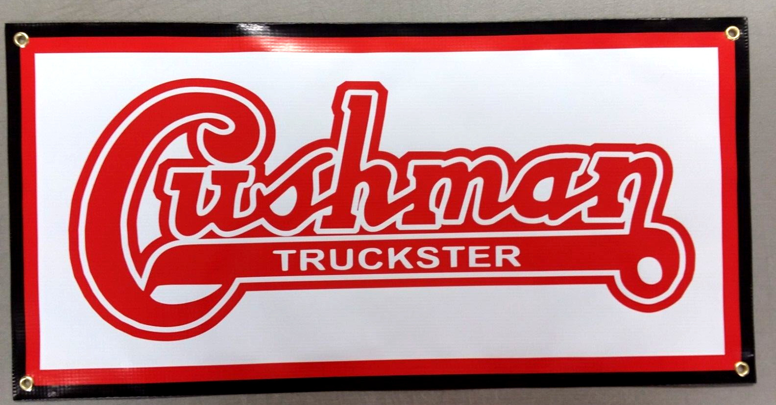 CUSHMAN TRUCKSTER BANNER – 24” X 12”
