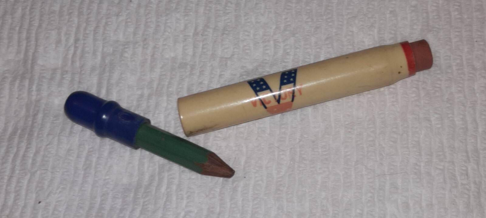 “VICTORY*Standard Live Stock Commission Co*Wichita, Kansas” Bullet Pencil