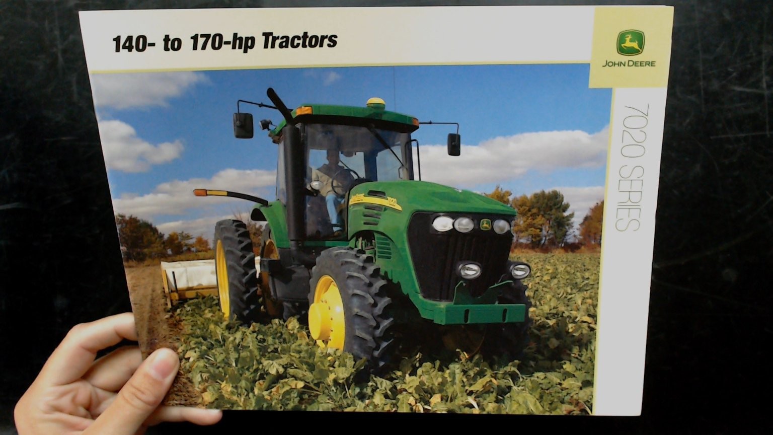 John Deere 7020 Series Brochure 140-170 HP Tractors Vintage Advertising