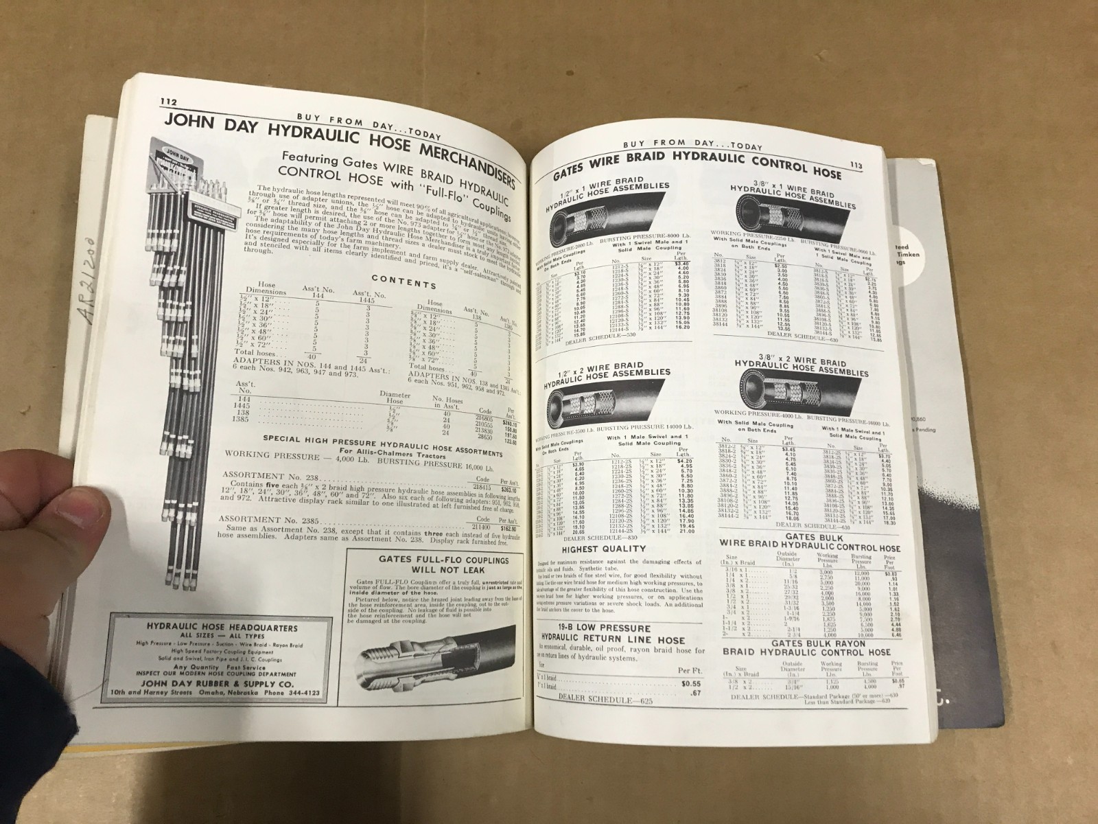 Vintage The Day Book Catalog Of Farm Supplies Catalog – 1961 – John Day Rubber