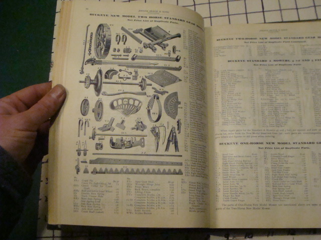 original 1903 catalog Joseph Breck & sons AGRICULTURAL MACHINES HARDWARE 350pgs
