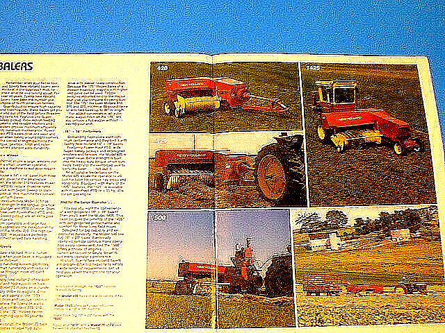 VINTAGE 1980 SPERRY NEW HOLLAND EQUIPMENT BUYERS GUIDE BROCHURE CATALOG 24 PAGES