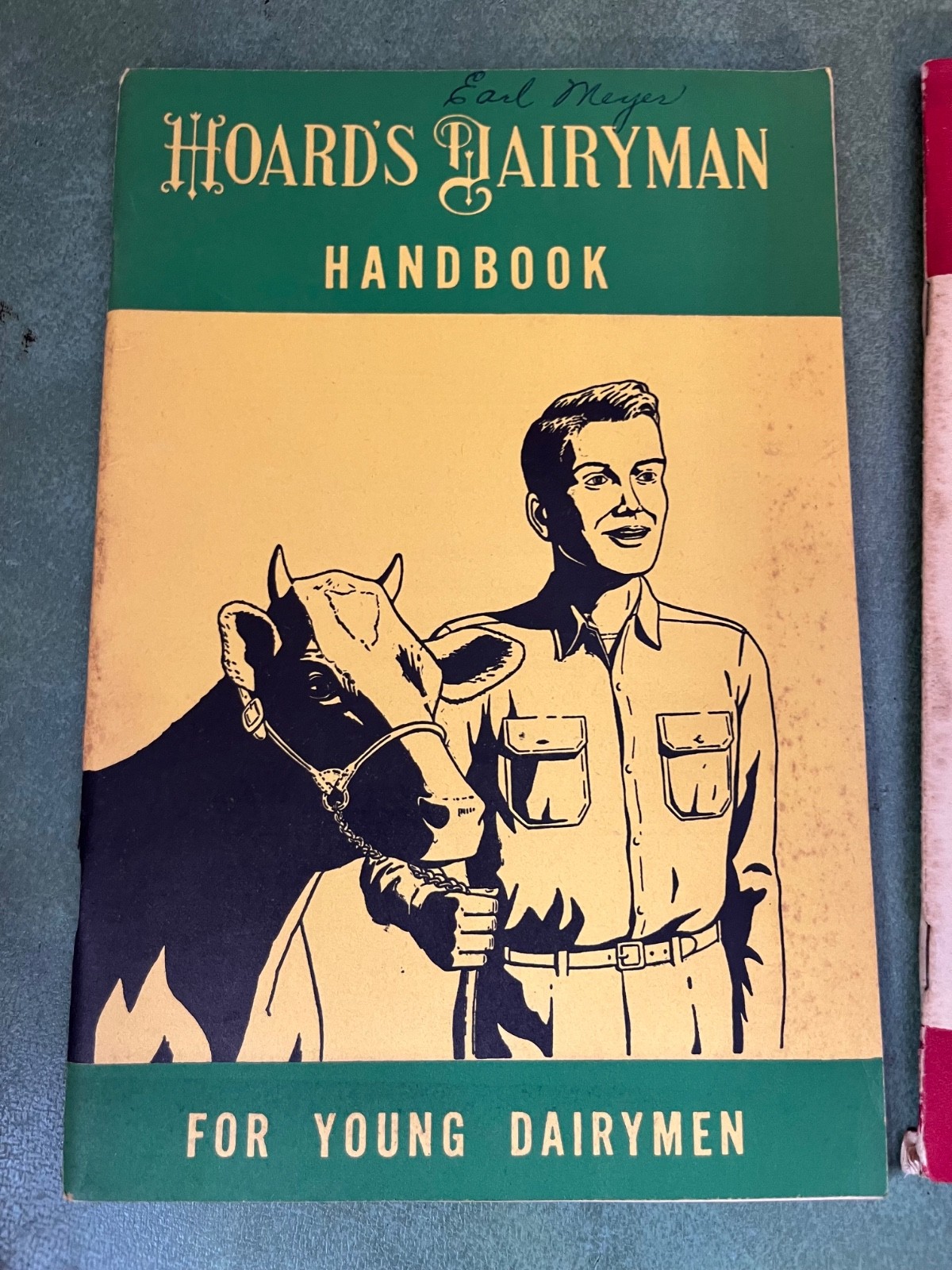 Vintage 1950’s Hoards Dairyman Handbook For Young Dairyman Feed & Health Guide