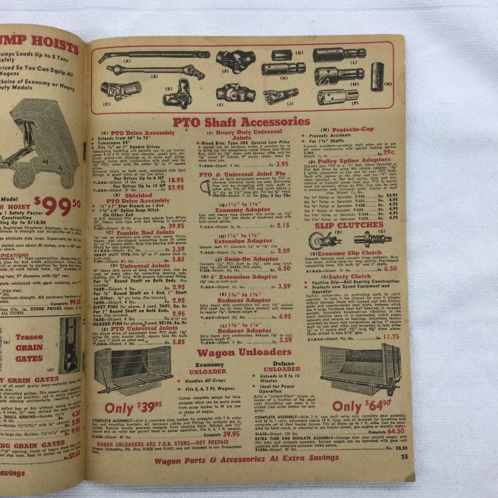 Fall Harvest 1955 Tractor Supply Co. Vintage Catalogue, Preowned