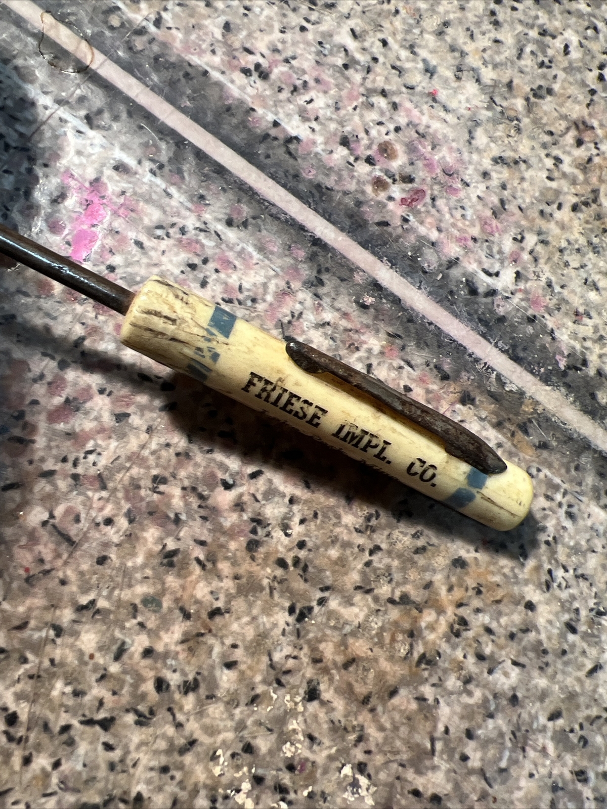Vintage Advertising Mini Screwdriver Friese Impl Co International Lake Park MN