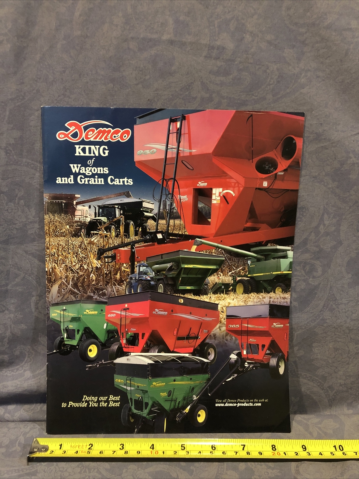 Demco “King Of Wagons And Grain Carts” Sales Brochure