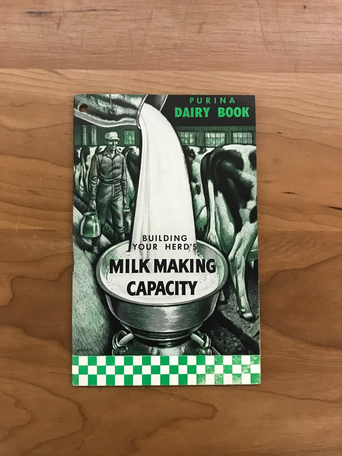 Vintage Purina Dairy Book – Building Your Herd’s Milk Making Capacity Booklet