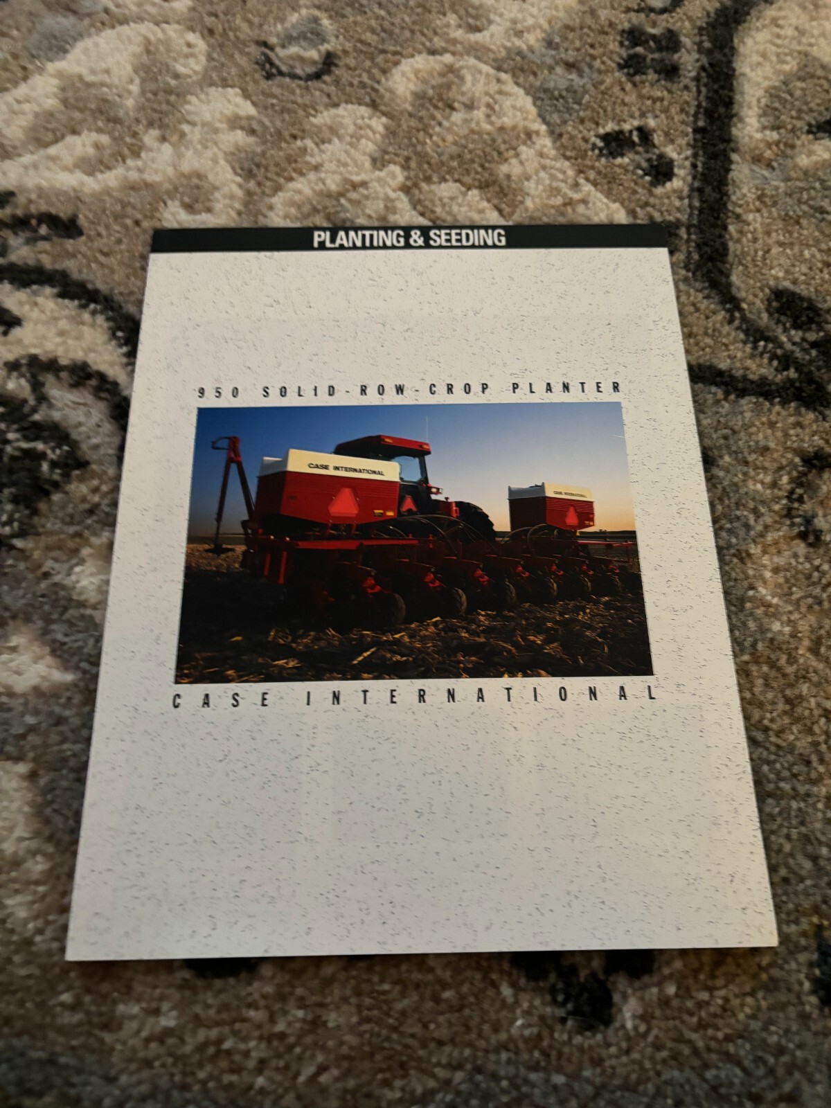 Case International 950 Solid Row Crop Planter Brochure FCCA