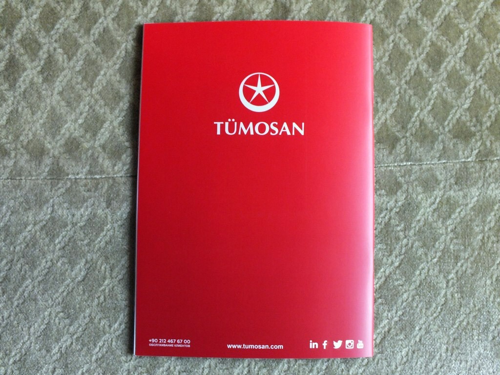 TUMOSAN Agricultural Tractors Farm Equipment Brochure Tümosan Catalog 2023
