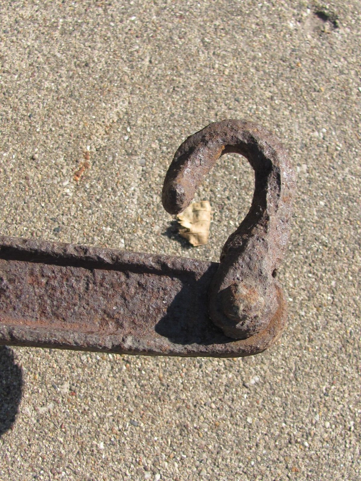 ANTIQUE CAST IRON HORSE SINGLETREE ACME HARVESTER CO PEORIA IL NO SHIPPING