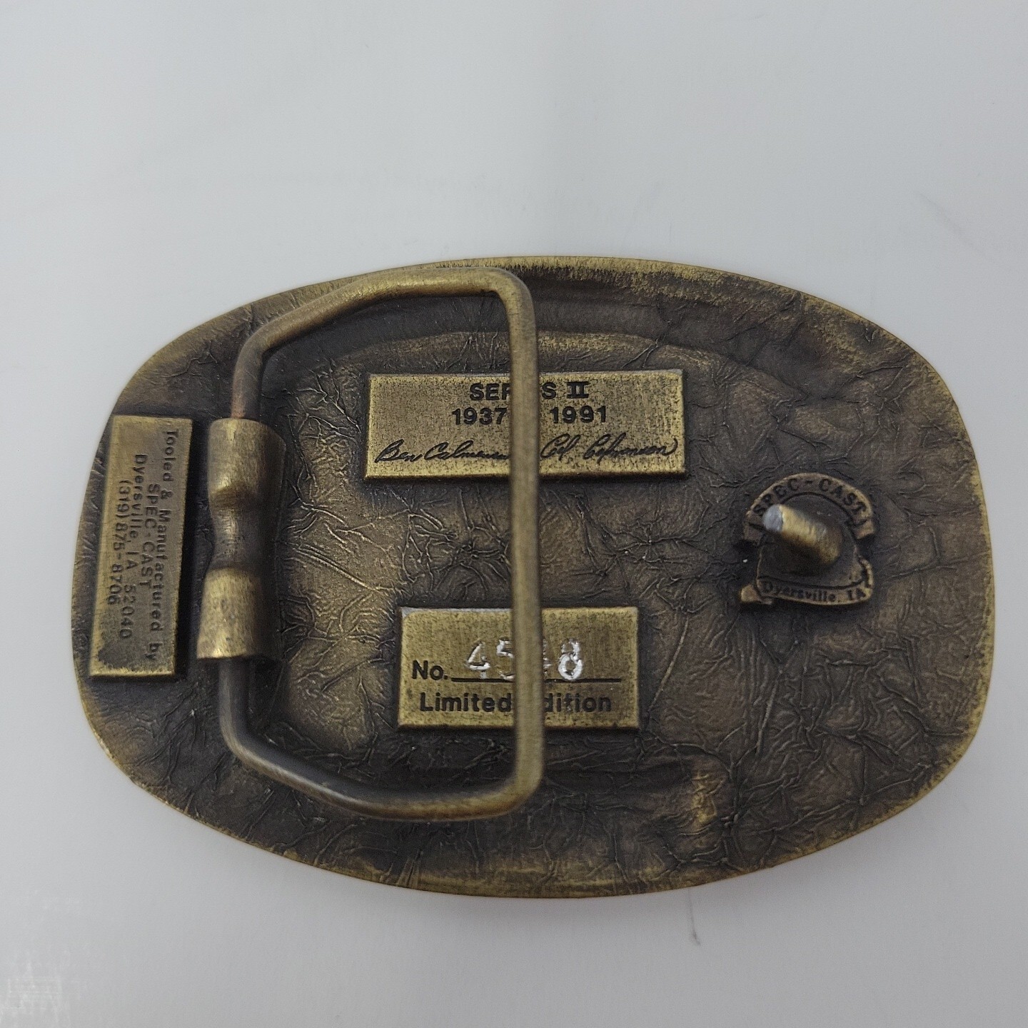 Tisco Belt Buckle Tractor Implement Supply Co. Limited Edition 1991 54yrs