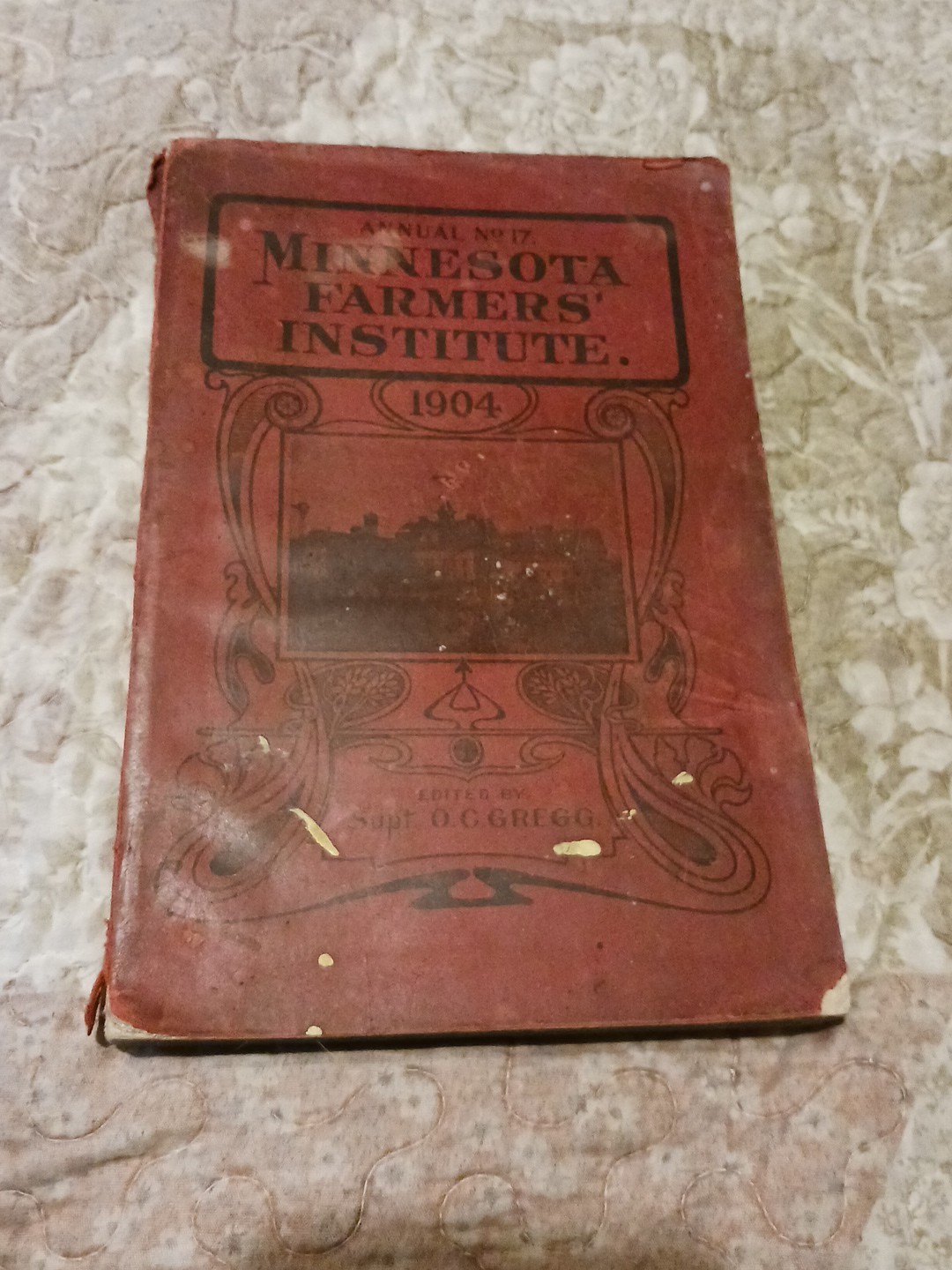 1904 Minnesota Farmers Institute Annual No. 17 Ag Education Listing And Ads
