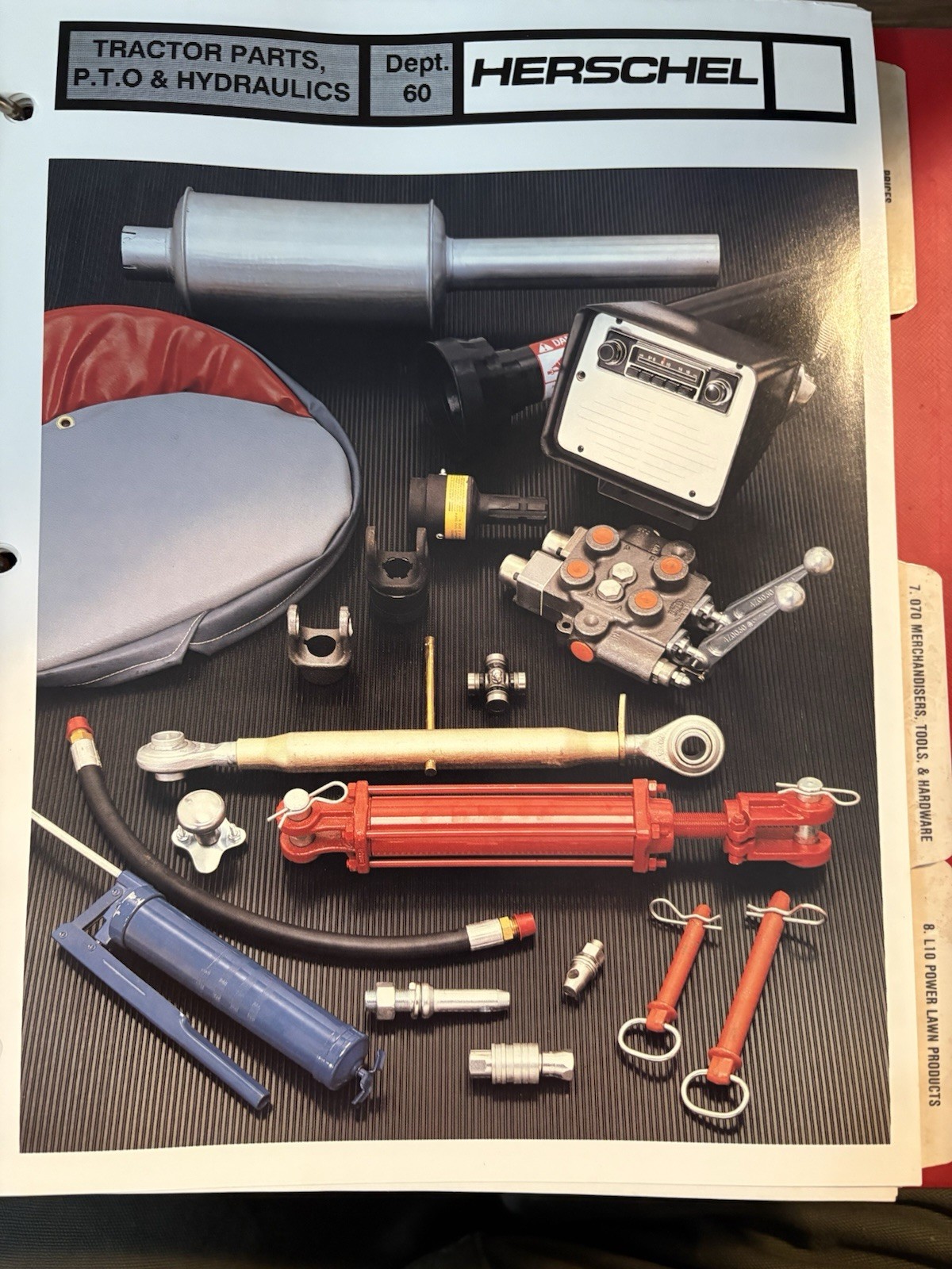 Vintage Herschel Farm Equipment Parts Power Lawn Products Catalog Manual 1973