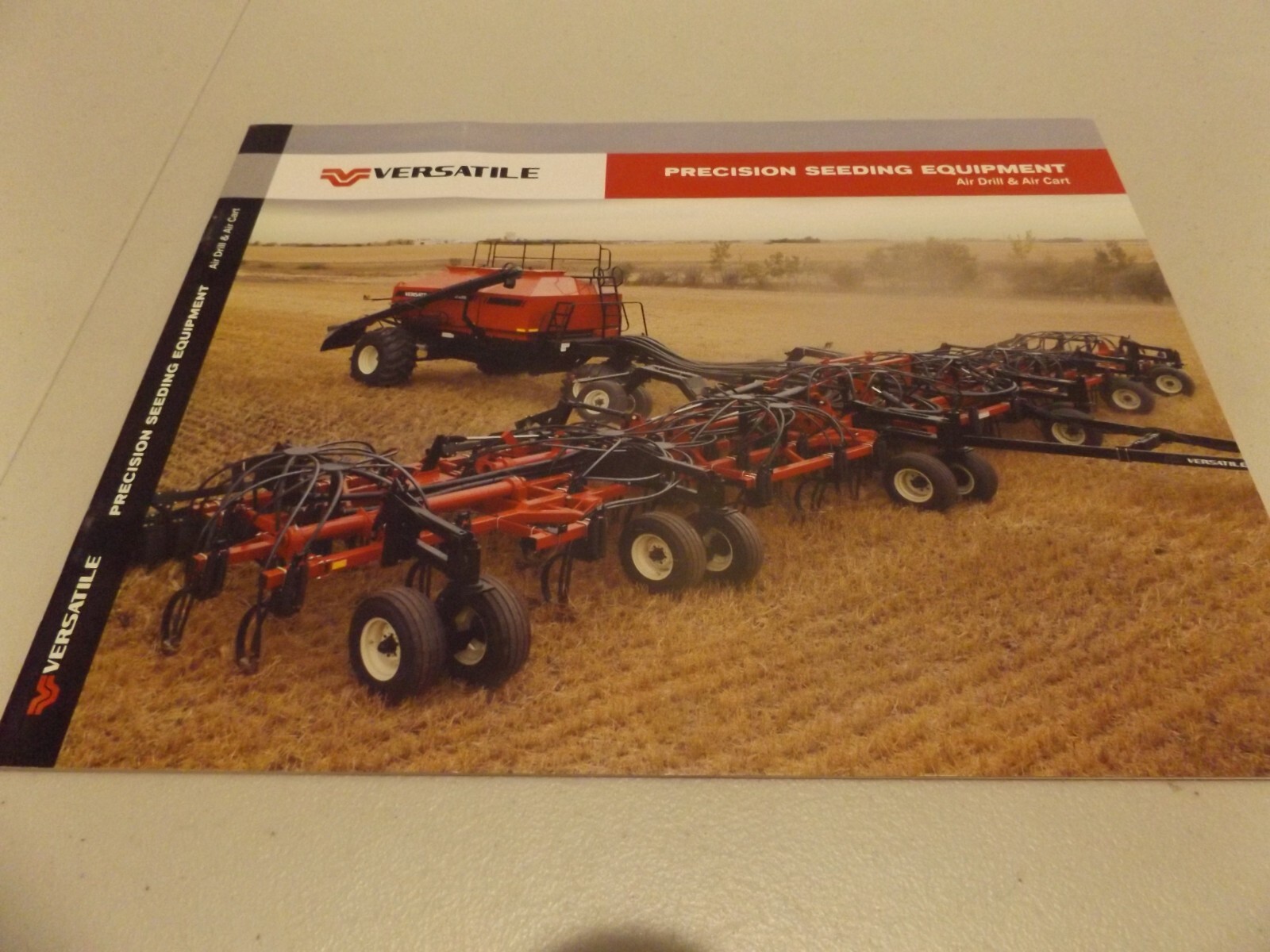 VERSATILE PRECISION SEEDING EQUIPMENT, AIR DRILL & CART, LIT # 89002309 2011