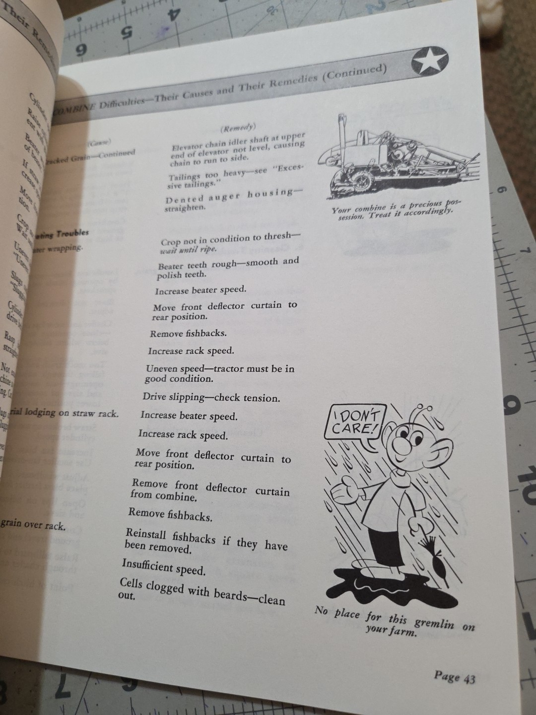 REPRINT John Deere Tractors Farm Equipment In The Fight Operation Handbook