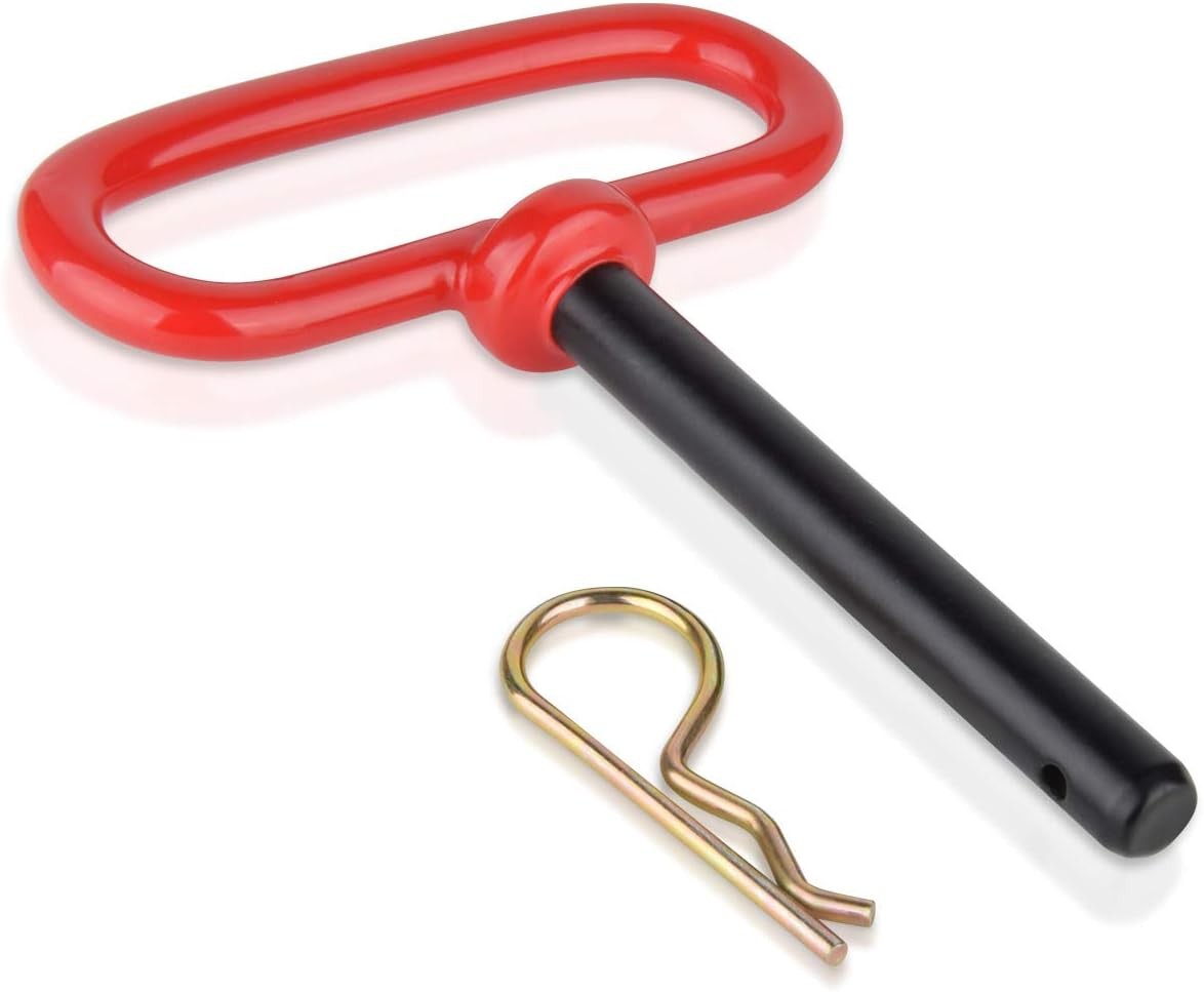 Trailer Hitch Pin 1 2 x 3 5 8 Inch with Clip 2PCS New