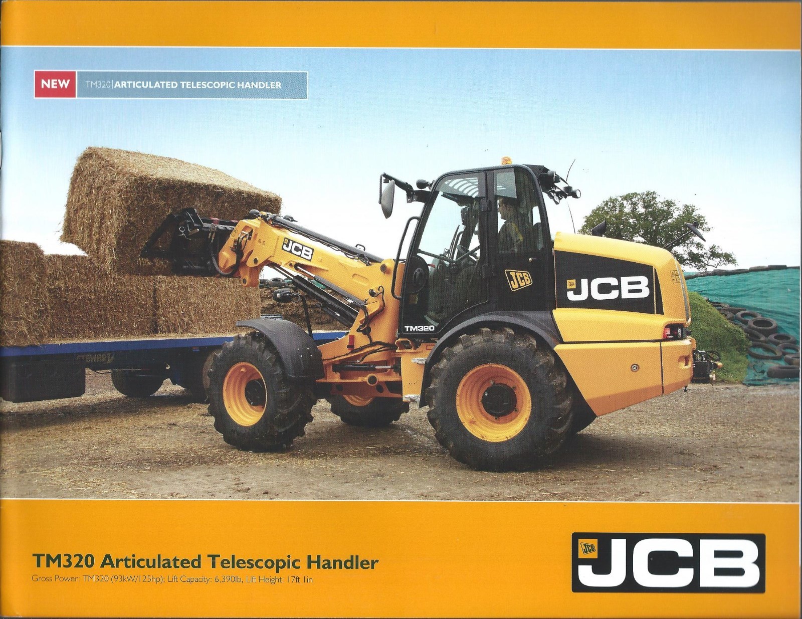 Farm Tractor Brochure – JCB – TM320 Articulated Telescopic Handler 2014 (F6419)