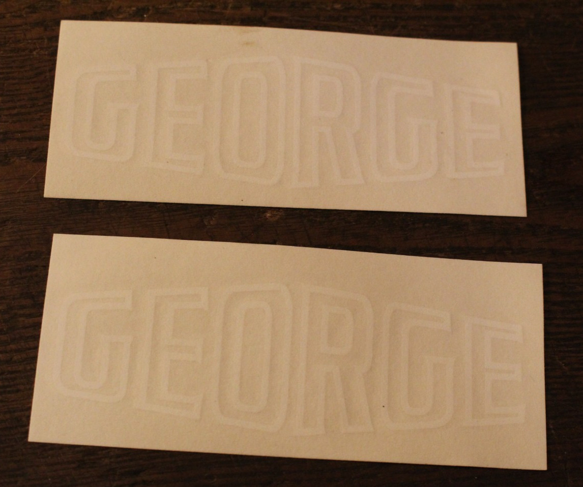 Garden Expo 2003 Paperwork and 2 “George” Decals (Garden Tractor)