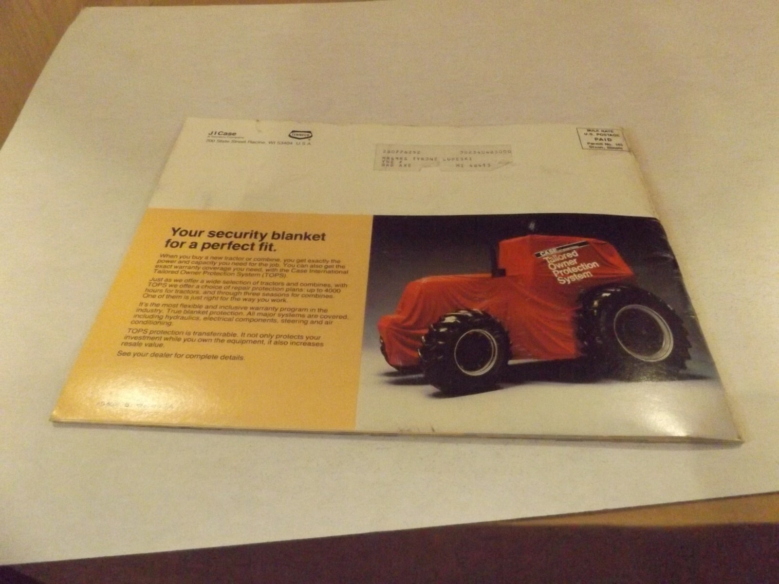 1986 CASE-IH FARM EQUIPMENT BUYER’S GUIDE , LIT # AD-60099-B