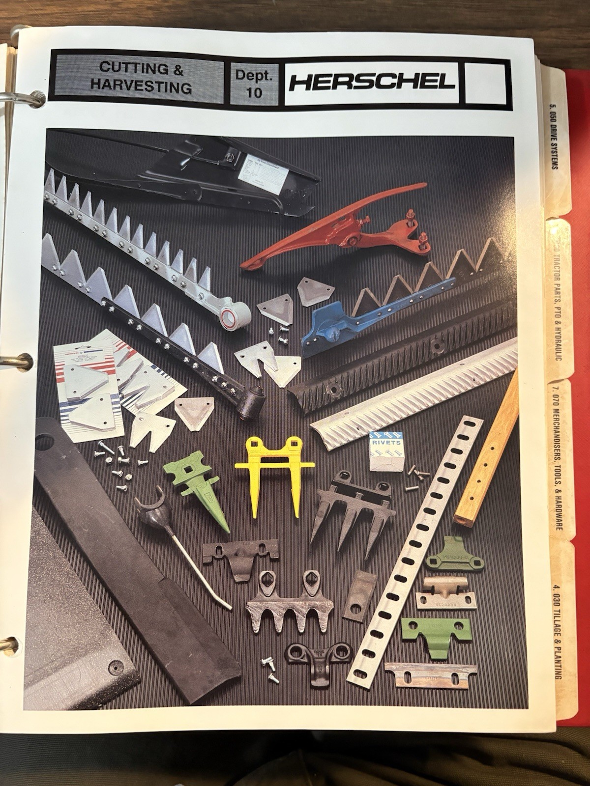 Vintage Herschel Farm Equipment Parts Power Lawn Products Catalog Manual 1973