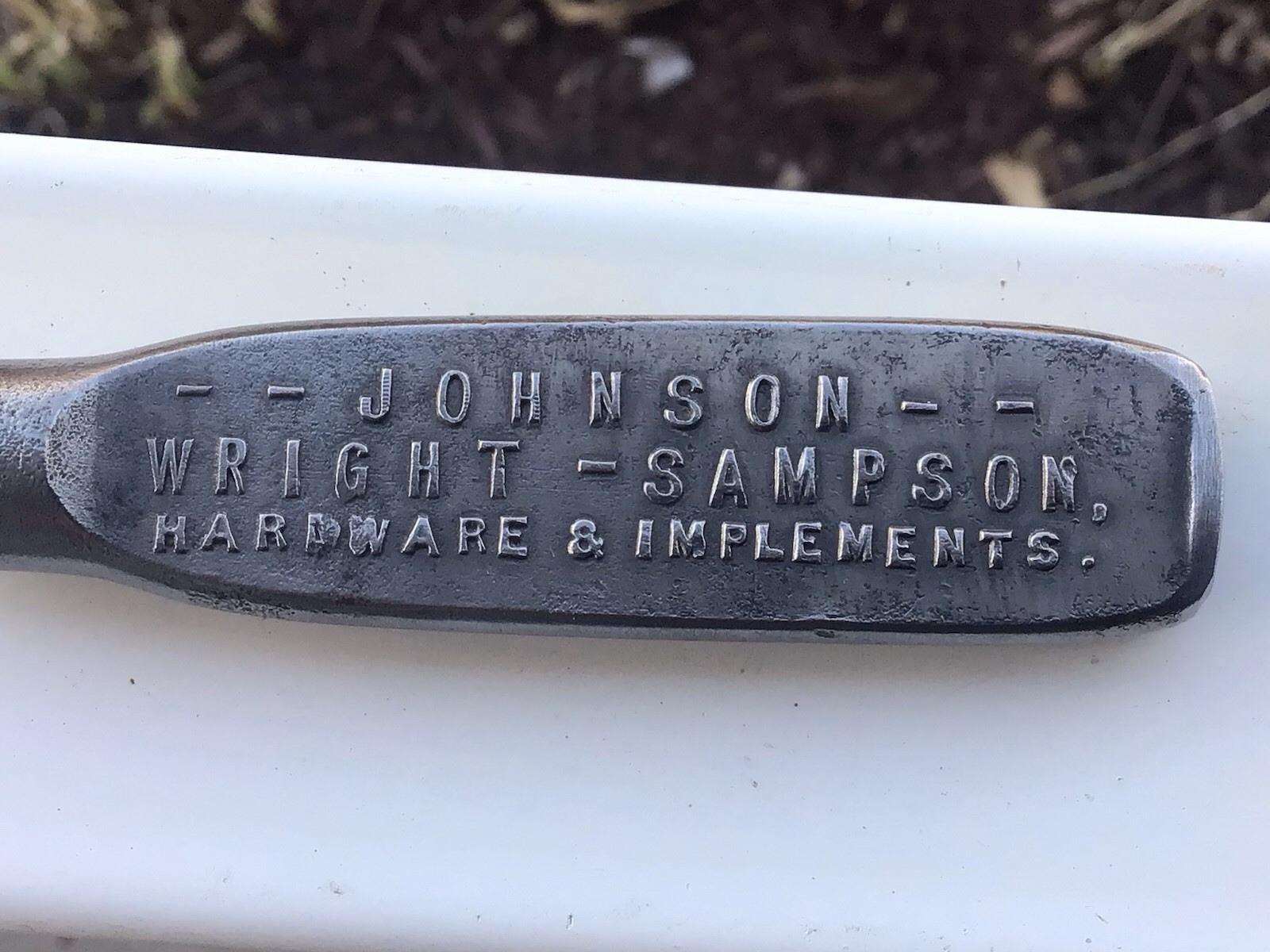 Vintage Screwdriver JF Nagle Farm Wagons Buggies Rock Rapids Iowa Advertising