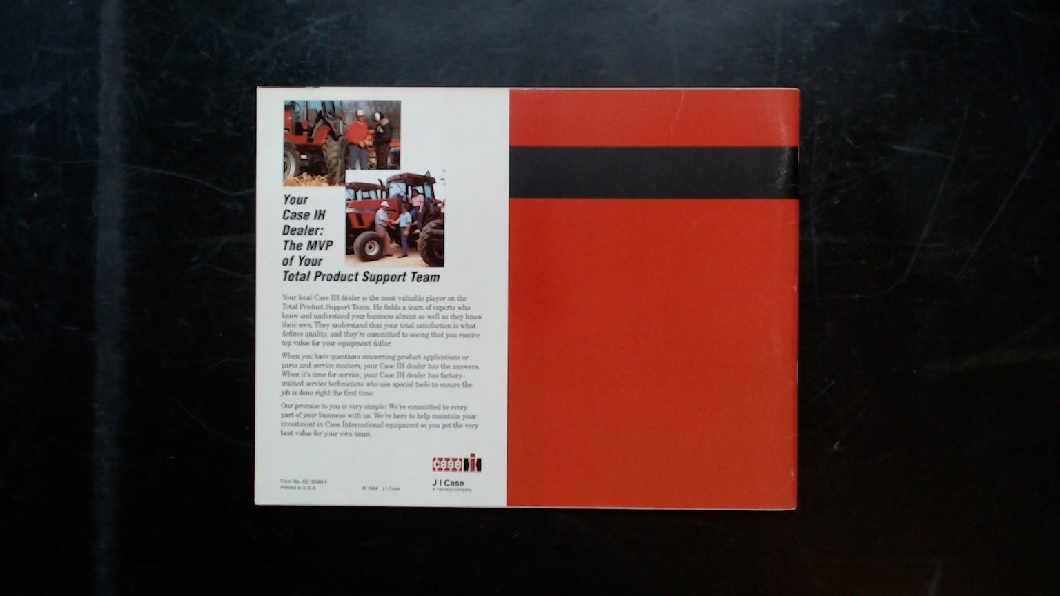 Case International 1994 Buyer’s Guide Brochure Agriculture Tractor Catalog