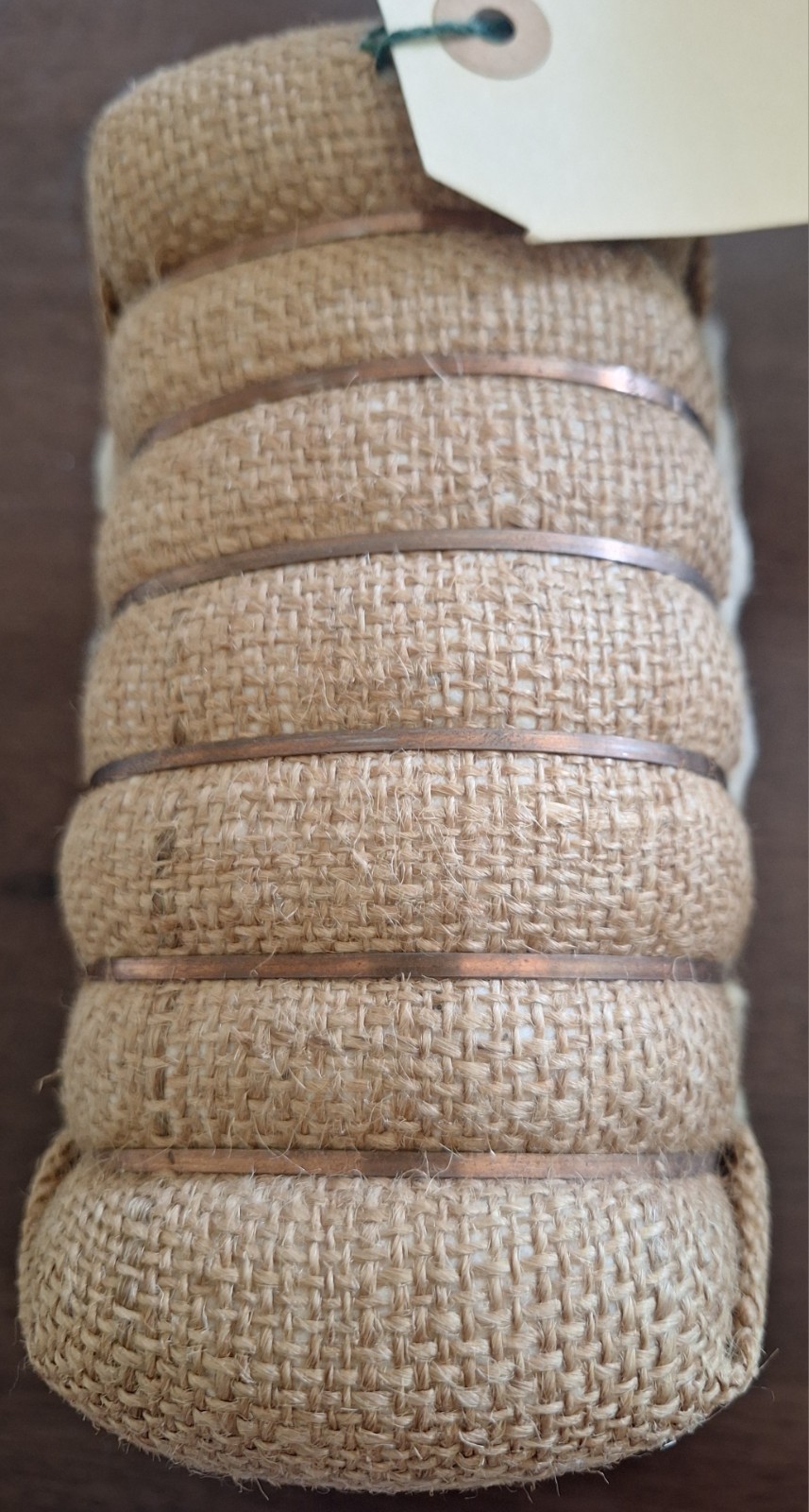 ARIZONA COTTON BALE SOUVENIR-VINTAGE 7″ HIGH WIRE BANDED PIMA COTTON-ADORABLE PC