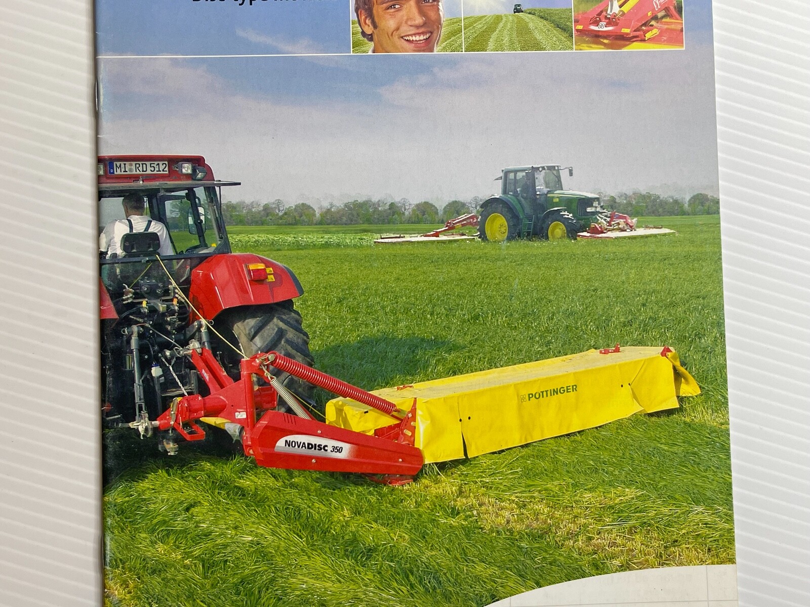 Pottinger Disc-Type Mowers Sales Brochure *2010s* (Showroom Sales Book)