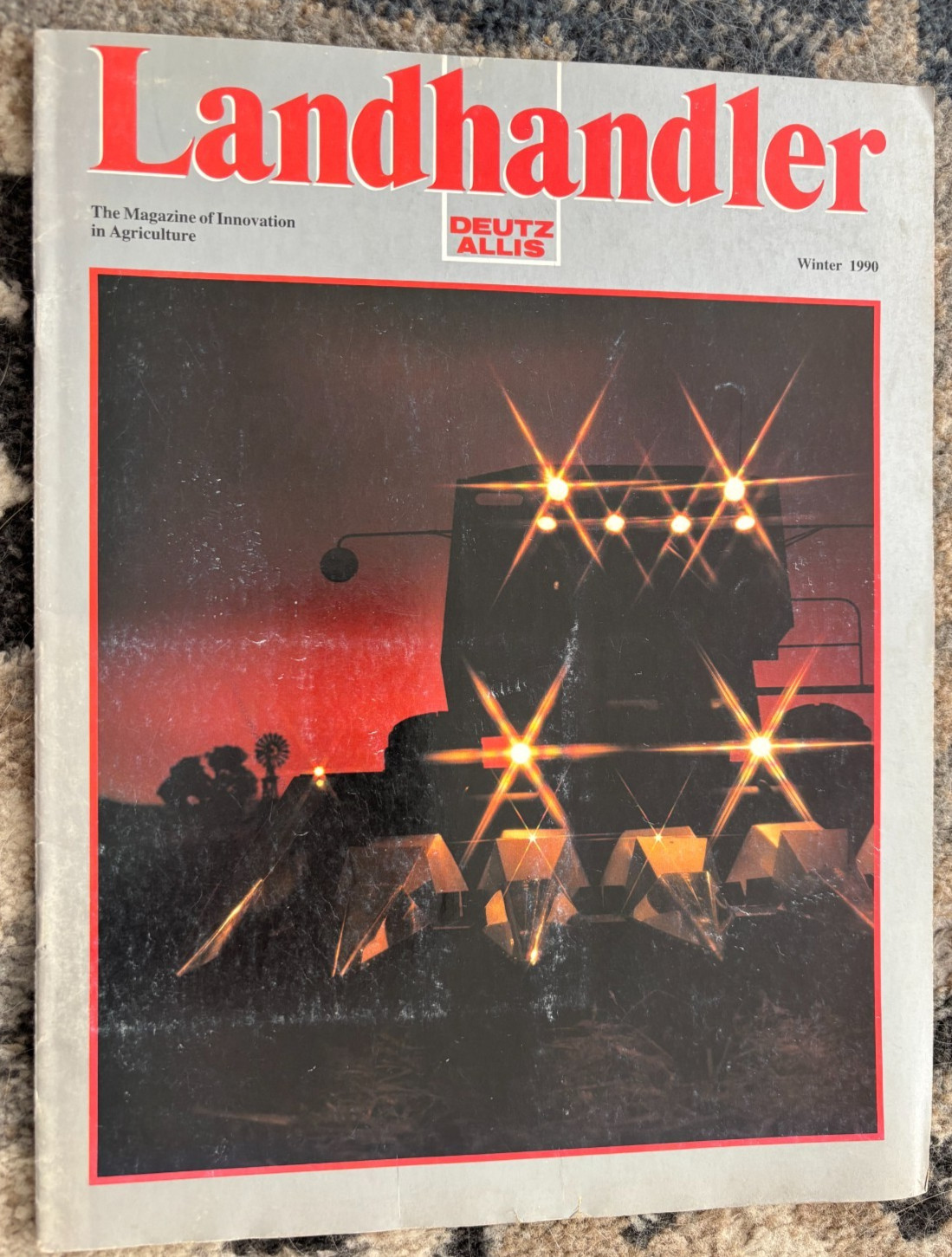 Deutz Allis Landhandler Magazine For Fall 1990 Brochure AMIL26