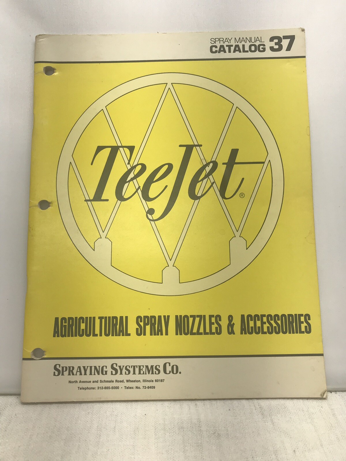 Vintage Tee Jet Spray Nozzle and Accessory Catalog Sprayer Agriculture Farming