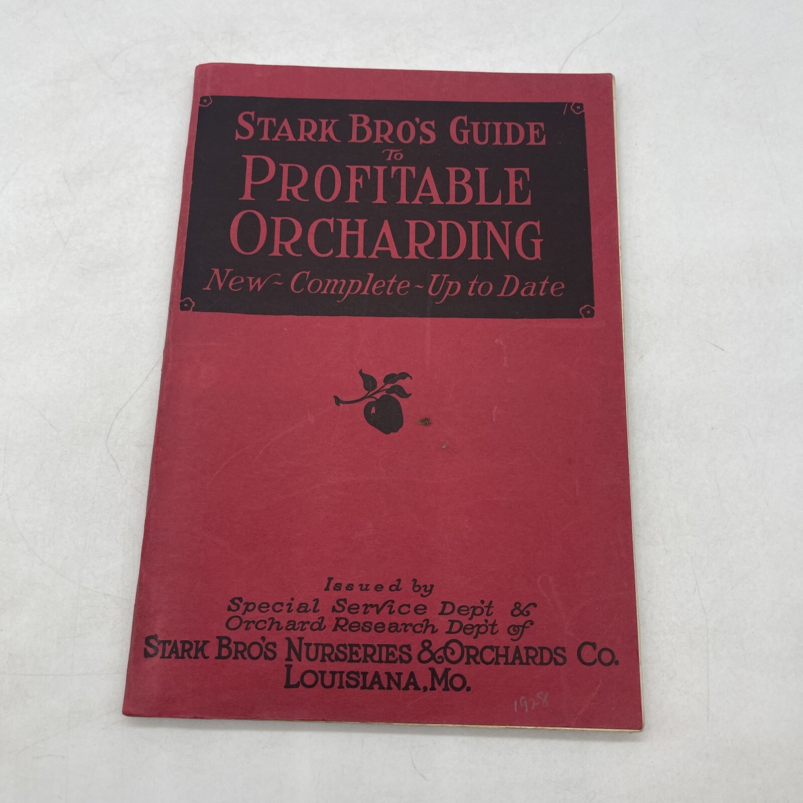 1928 Stark Bro’s Guide to Profitable Orcharding 128 Pages of Info and Pictures