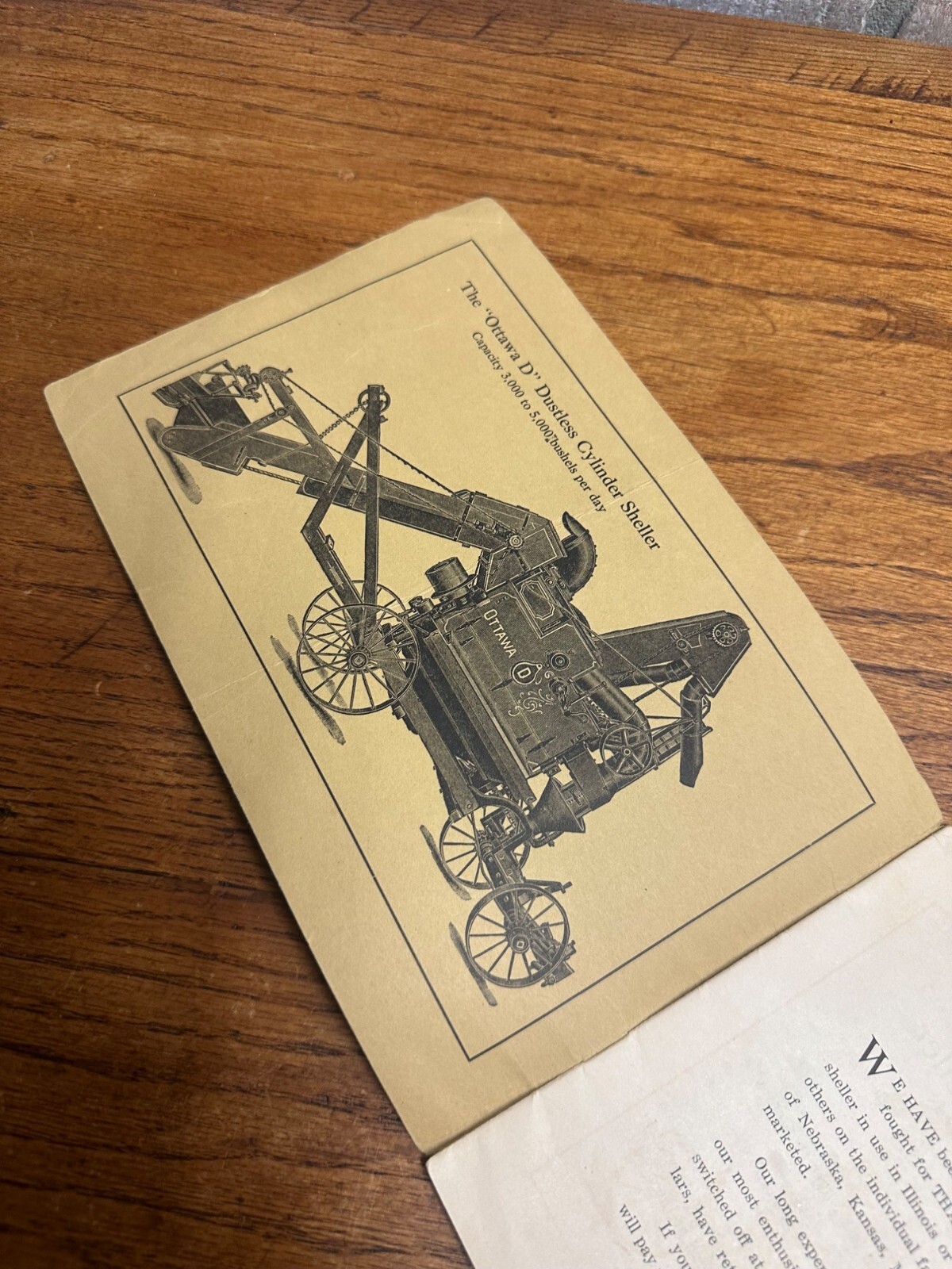 1910’s Ottawa Corn Shellers Catalog King & Hamilton Company Ottawa Illinois