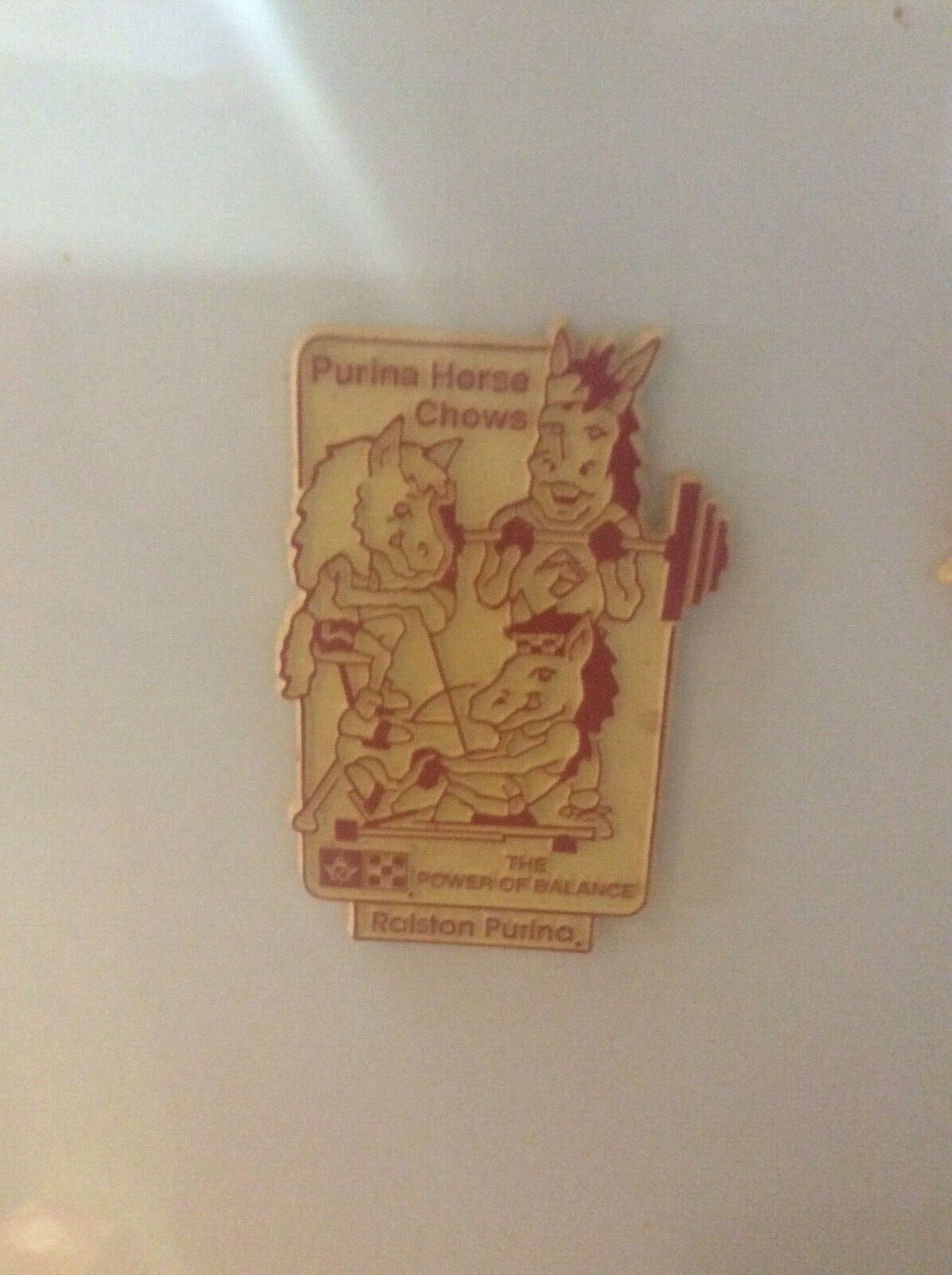 Purina Hog Chows and Purina Horse Chows Collectable magnets