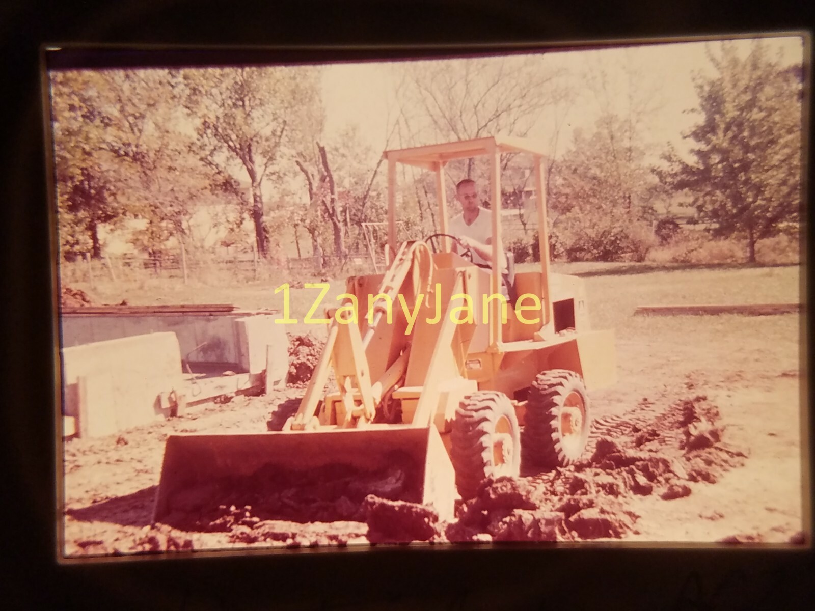 AC2310 35mm Slide of an Allis-Chalmers from MEDIA ARCHIVES INDUSTRIAL TRACTOR