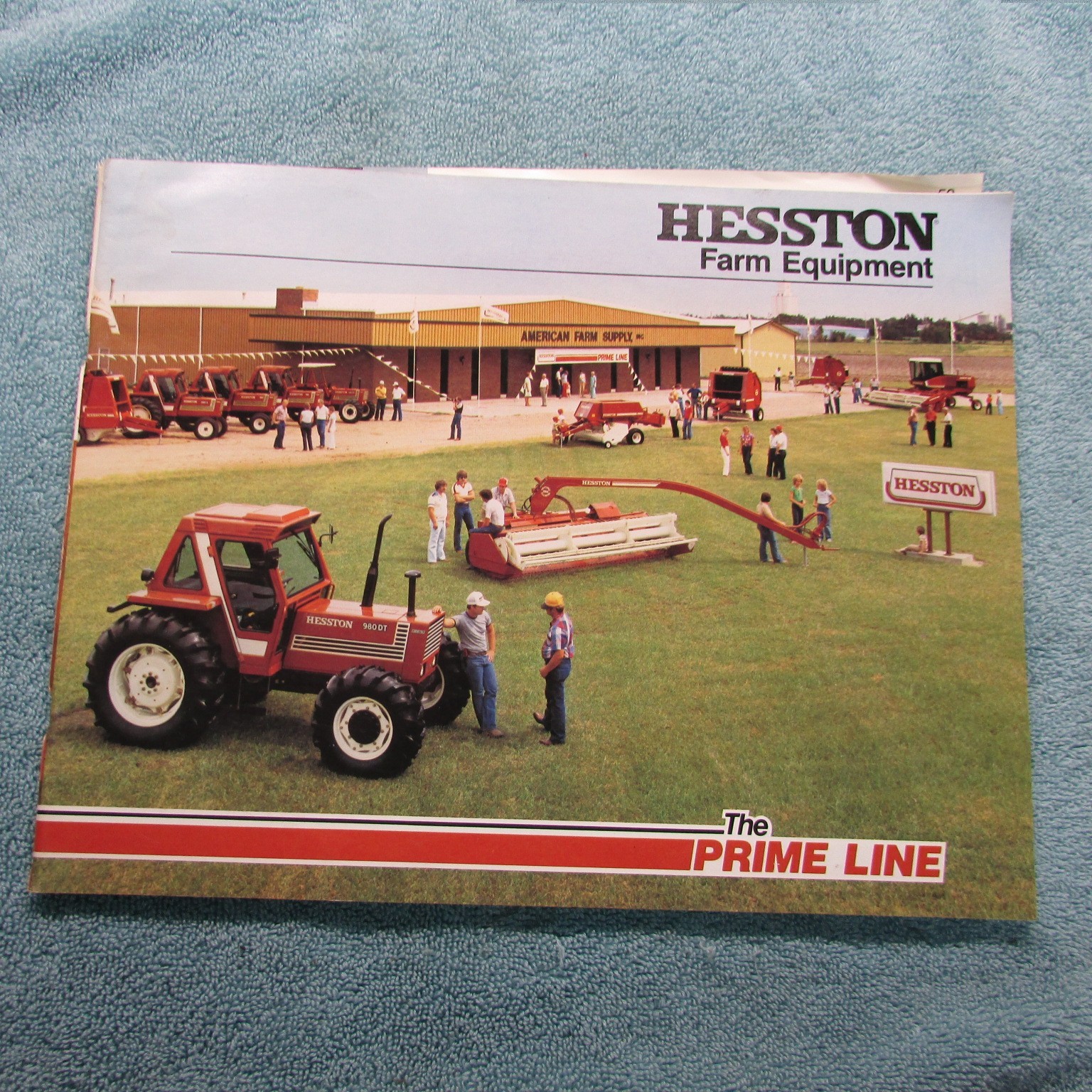 Hesston Farm Equipment Brochure / Catalog Prime Line