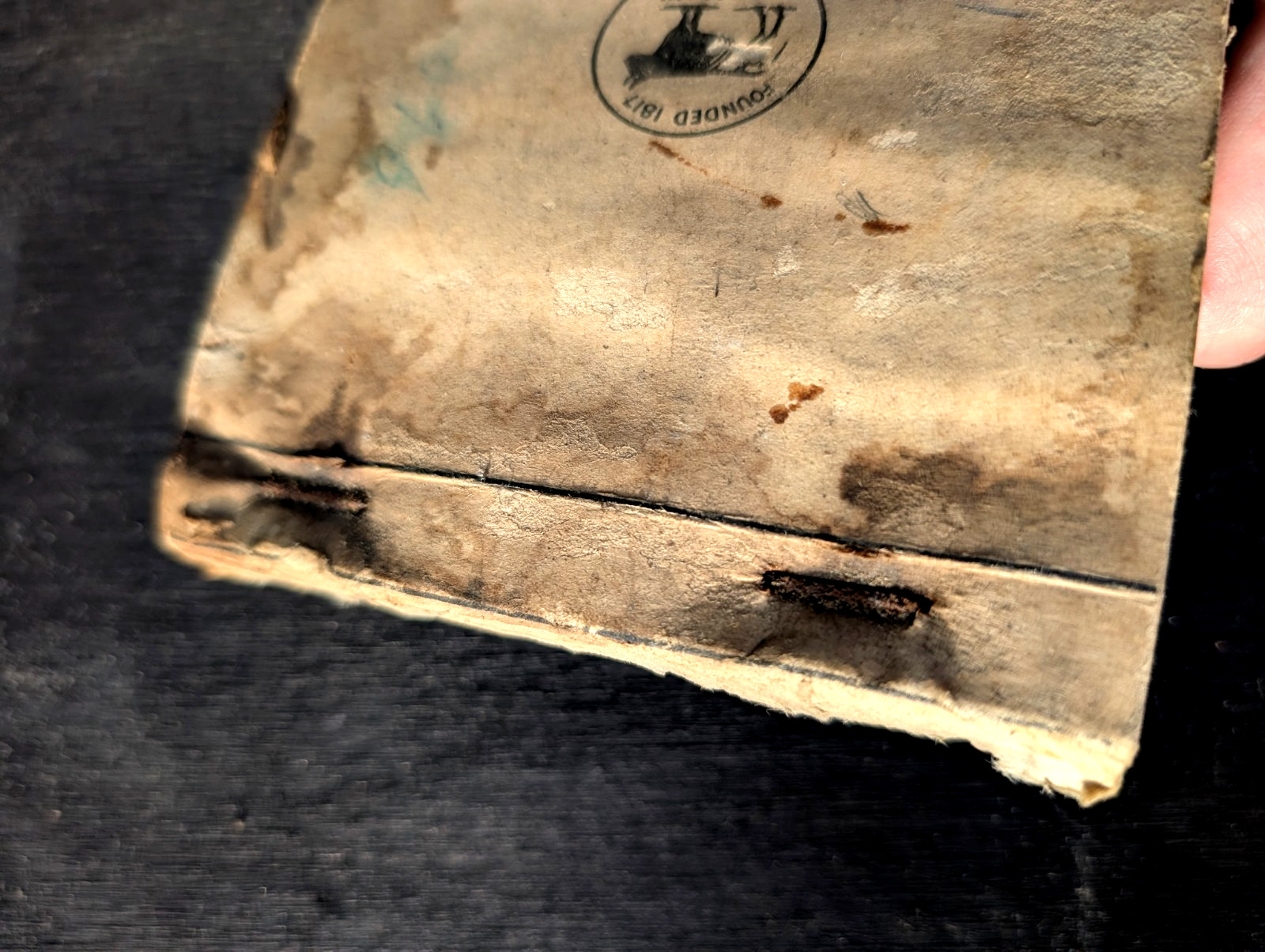 BAUGH & SONS COMPANY Portsmouth Virginia Vintage Old Sales Consumer’s Order Book