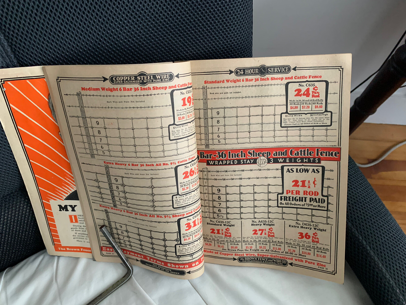1932 JIM BROWN’S FARM CATALOG COMPLETE INTACT EXCELLENT VINTAGE CONDITION
