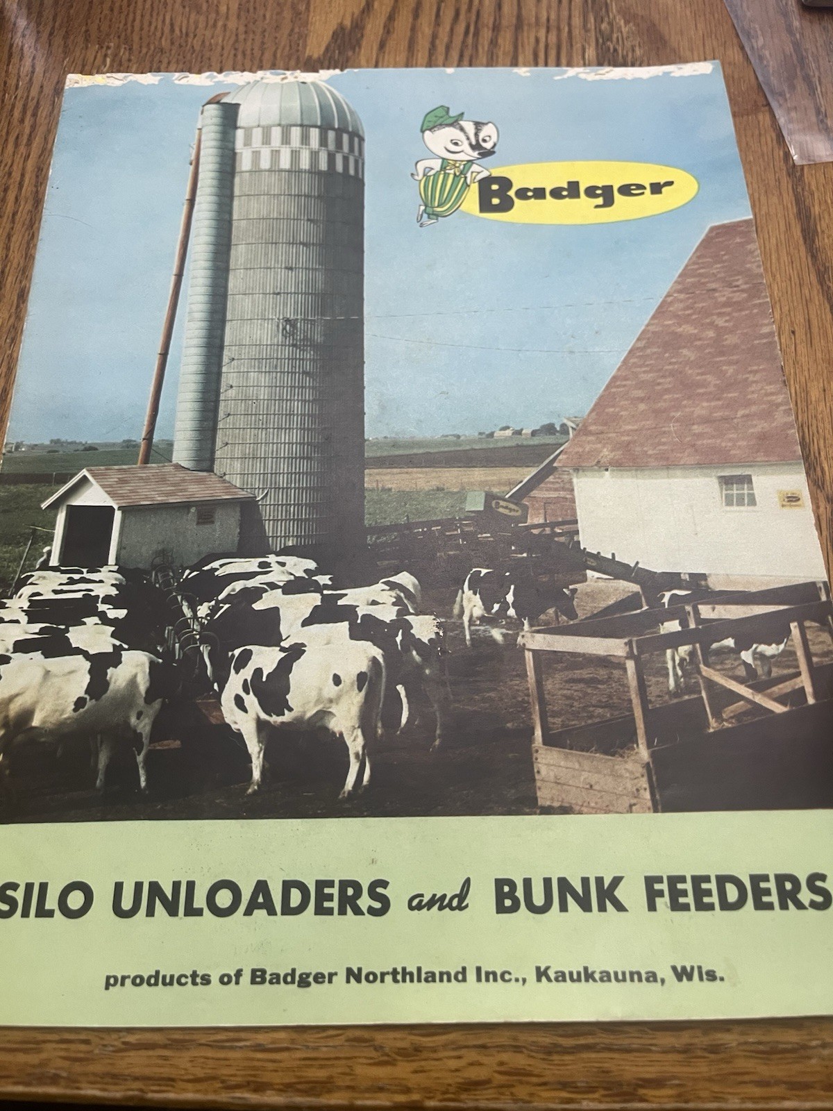 1960’s Badger Silo Unloader & Bunk Feeders Sales Brochure dealer