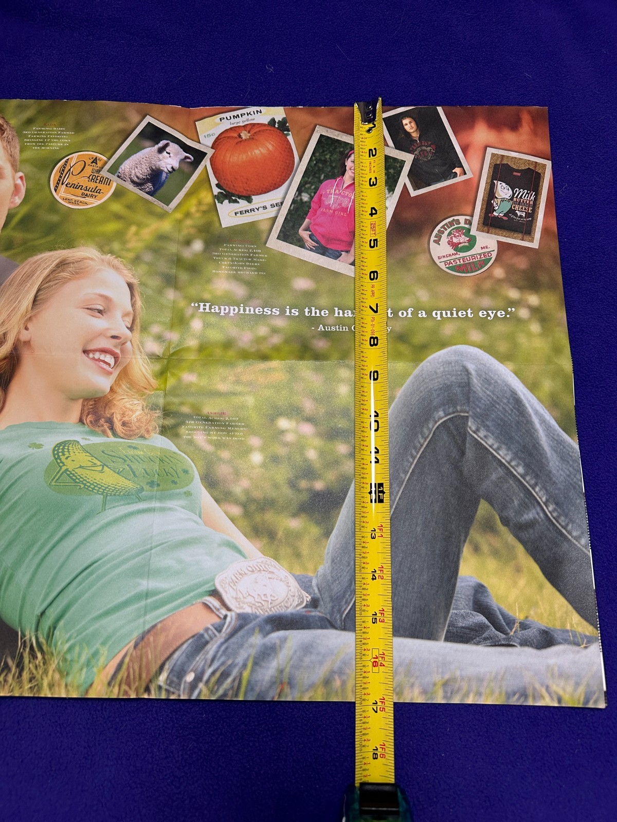 Farm Boy Farm Girl Poster Product Book Promotional 2010 560 Diesel Austin O’Mall