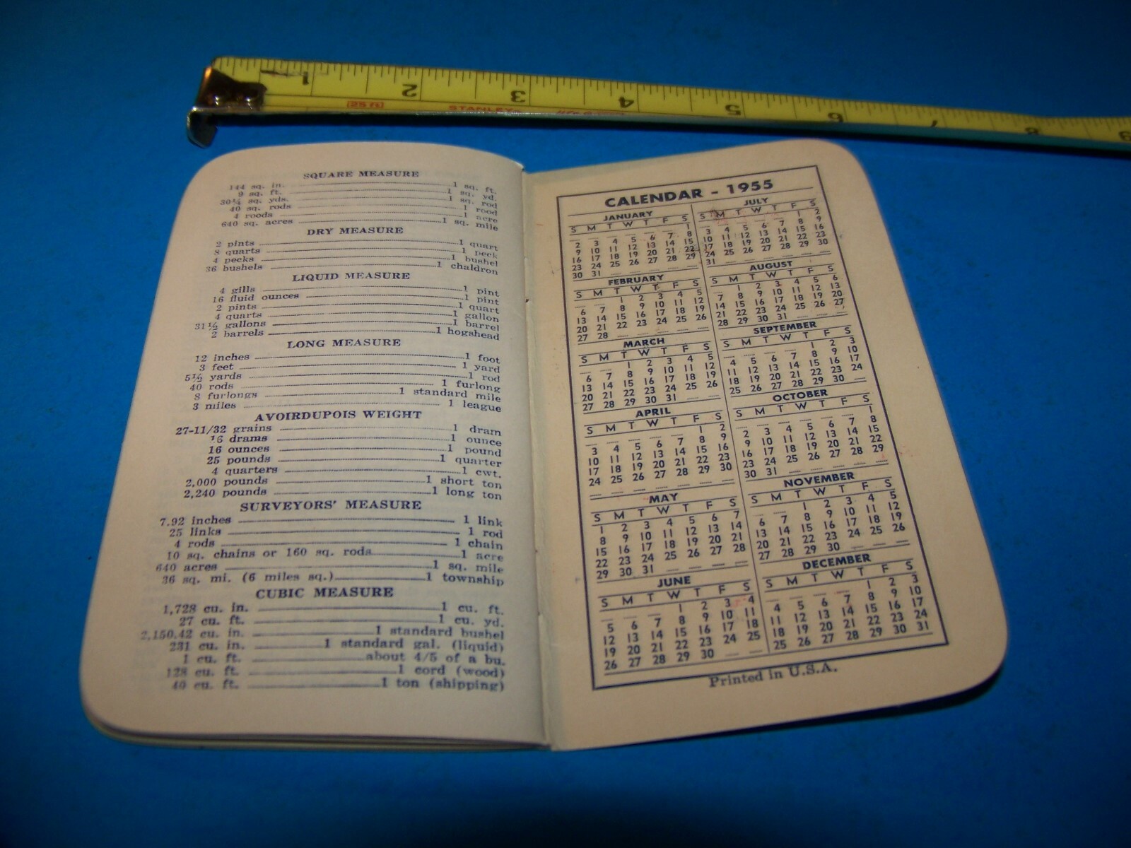 Royster Fertilizer “Daily Reminder” Memo Booklet 1954 F.S. Royster Guano Comp.