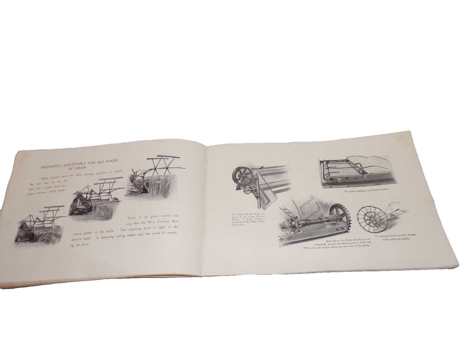 1900’s SALESMAN CATALOG WALTER A. WOOD MACHINES + IMPLEMMENTS HOOSICK FALLS , NY