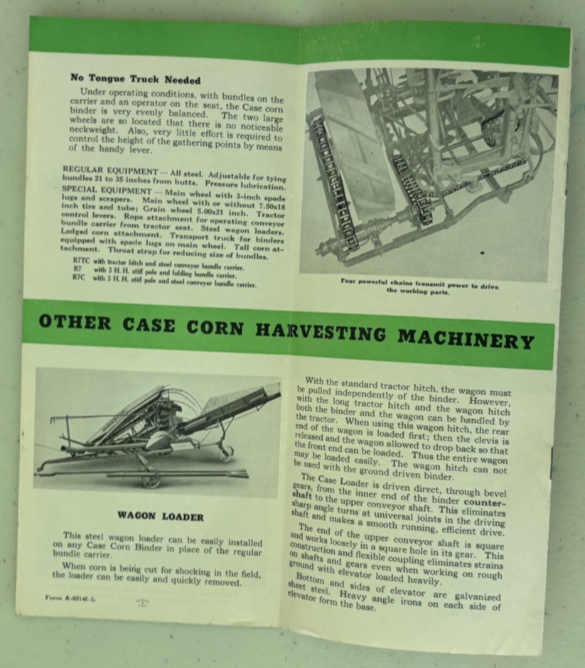 Case Corn Binders For 1946 Brochure DCPA26