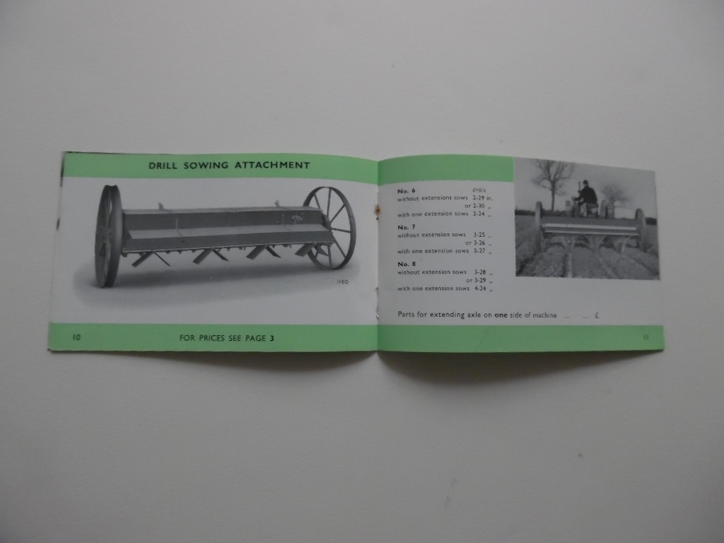 1930s W.N. Nicholson & Sons Ltd Manure Distributor Spreader Brochure Newark UK