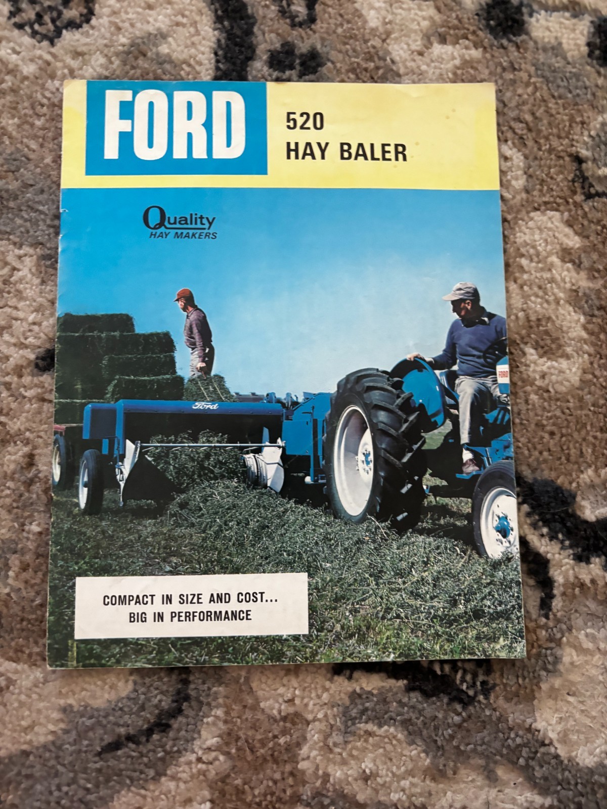 Ford Tractor 520 Baler Brochure DCPA26