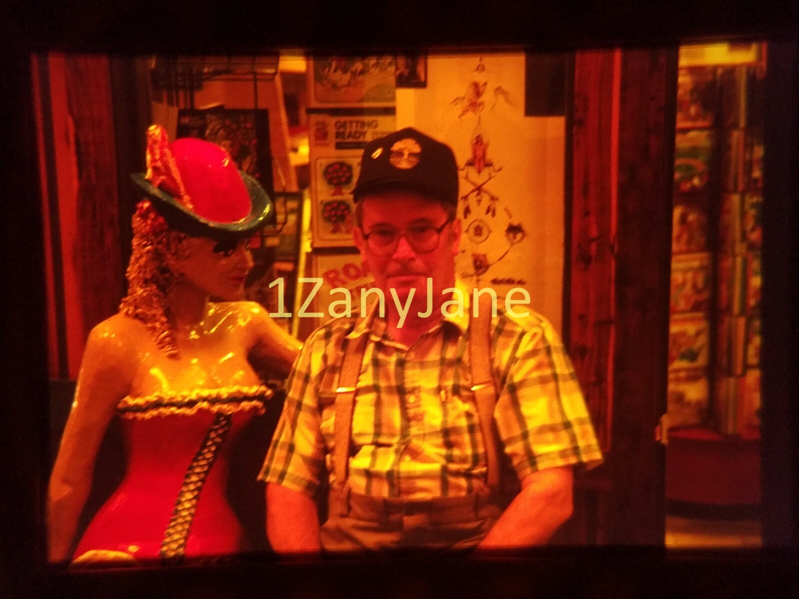 AC4503 35mm Slide of an Allis-Chalmers from MEDIA ARCHIVES MAN AND MANNEQUIN