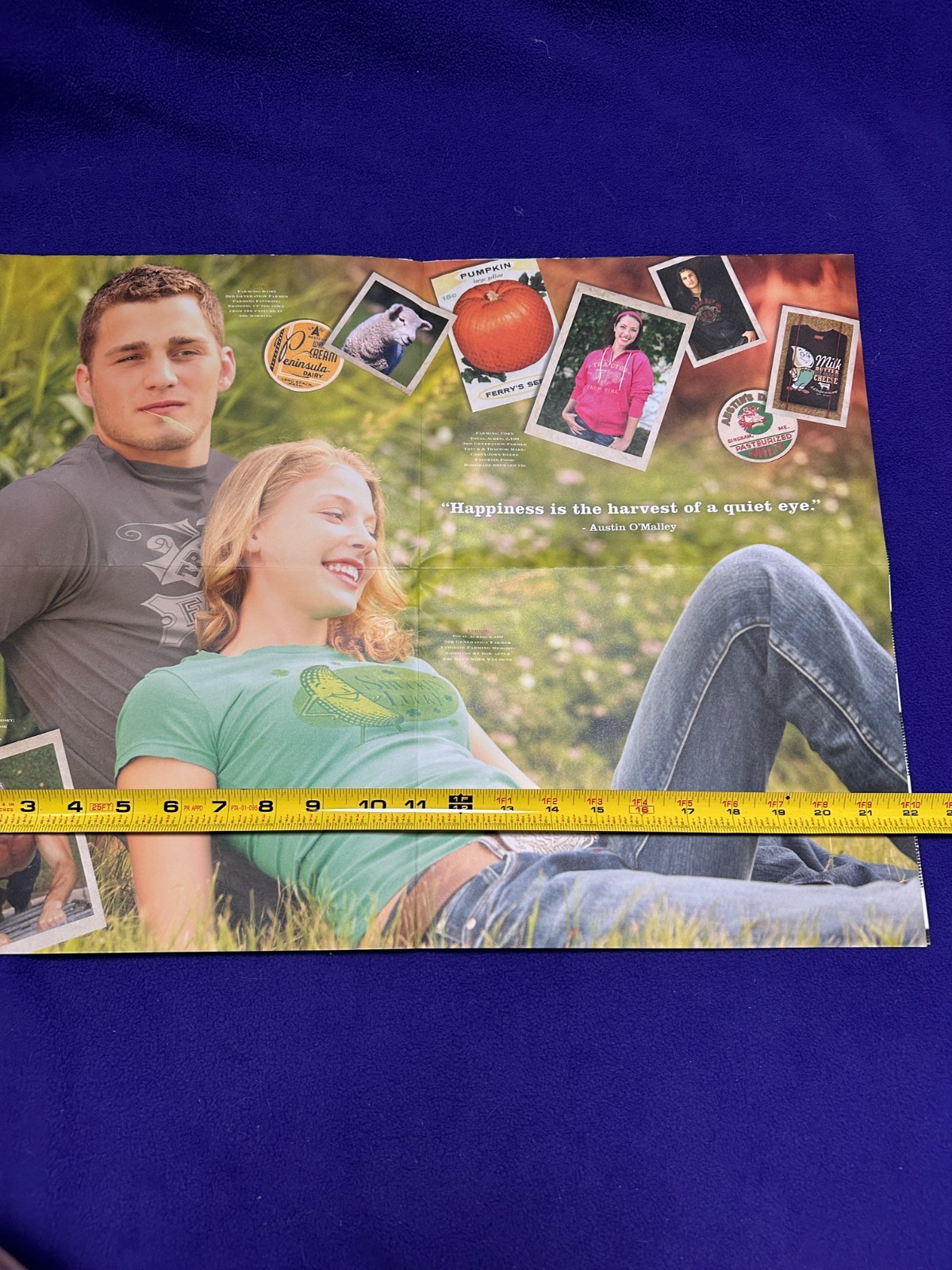Farm Boy Farm Girl Poster Product Book Promotional 2010 560 Diesel Austin O’Mall