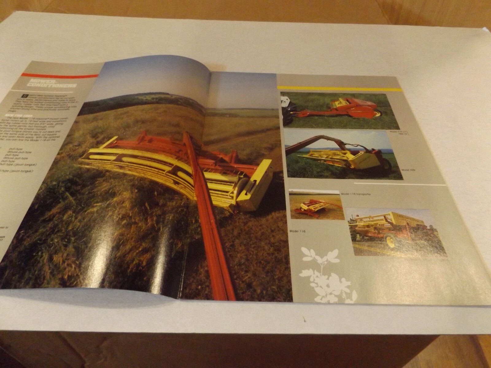 SPERRY NEW HOLLAND EQUIPMENT BUYER’S GUIDE 85, LIT # 123