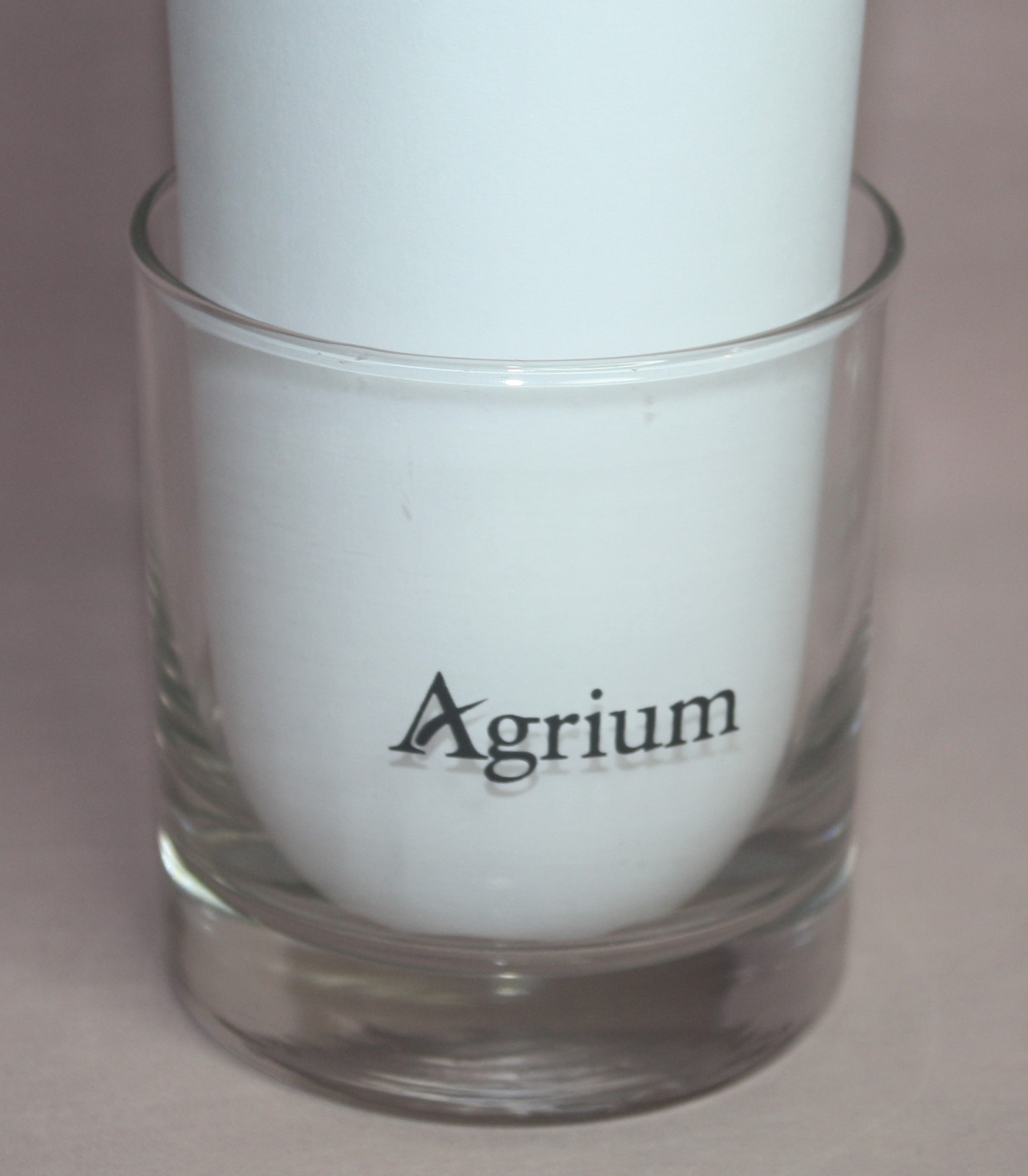 ADVERTISING SHUR GRO AGRIUM DRINKING GLASS MANITOBA’S OWN 30 YEARS STRONG