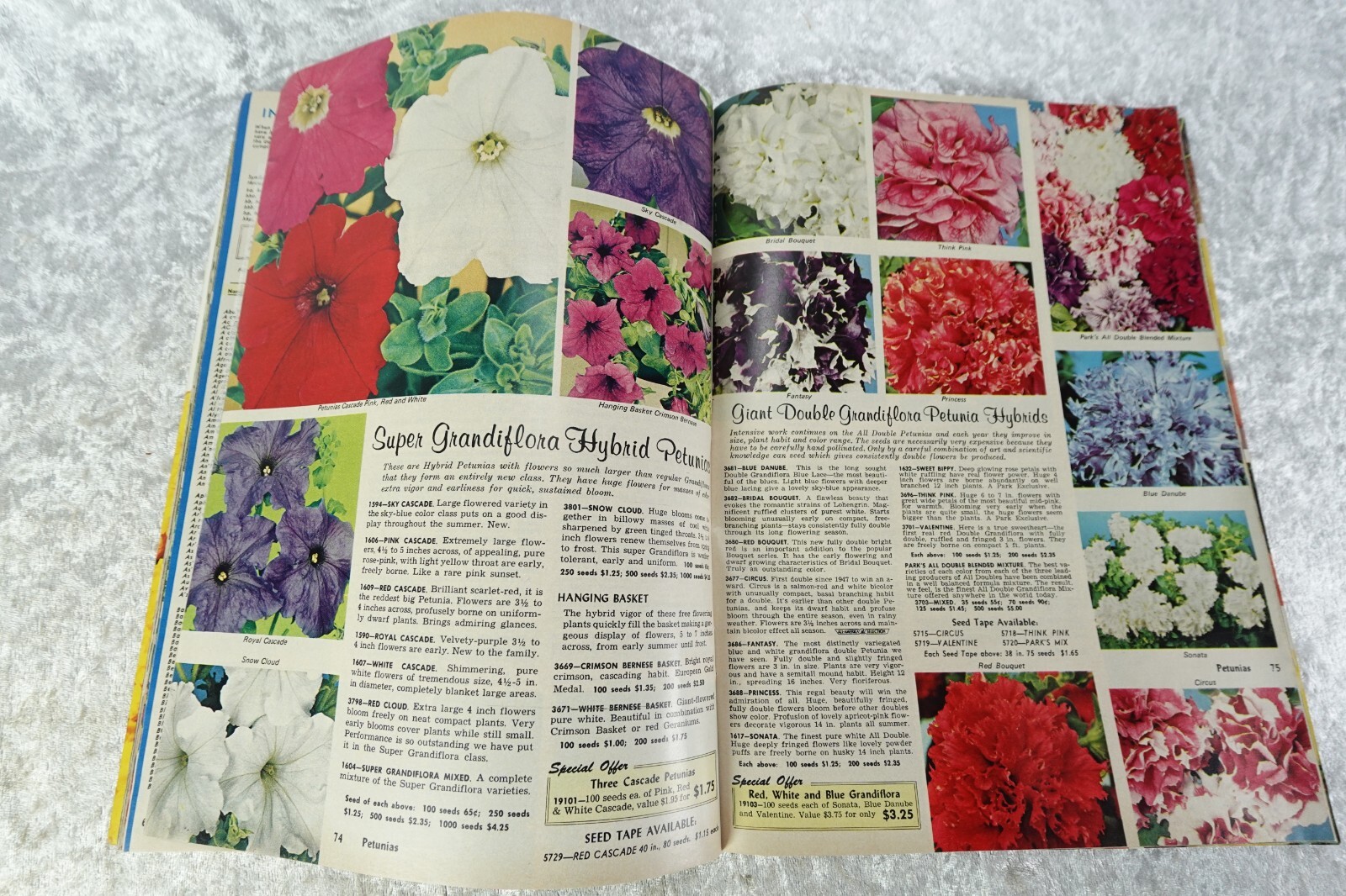 3 Vintage 1953, ’55 Vegetable Flower Gardener Handbooks Park Seed Catalog 1976